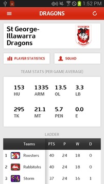St George Illawarra Dragons游戏截图4