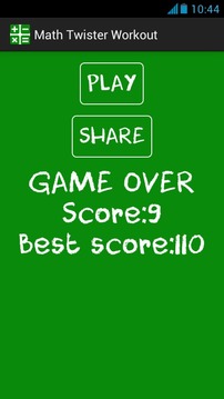 Math Twister Workout游戏截图4