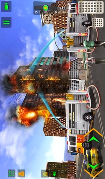 FireFighter rescue - emergency firetruck simulator游戏截图3