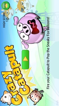 Super Pig Catapult游戏截图1