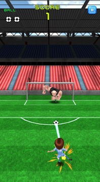 Cartoon Flick Soccer-free kick游戏截图2