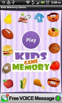 Memory Kids Game游戏截图1