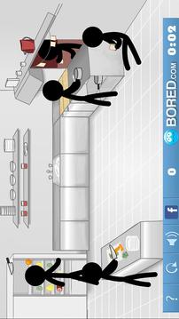 Stickman Click Death Kitchen游戏截图5