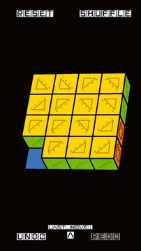 Slide Puzzle with 3D Cubes游戏截图4