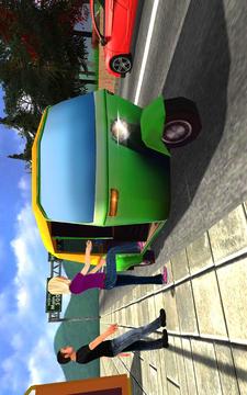 Offroad Crazy Rickshaw Driver游戏截图4