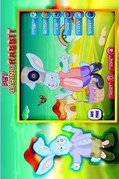 Pet Caring Rabbit游戏截图5