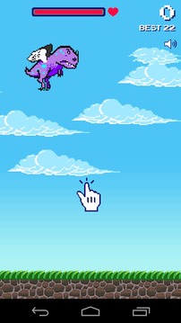 Flappy Dino and the sheeps游戏截图5