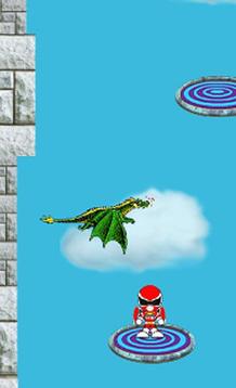 Flying red rangers jump game游戏截图4