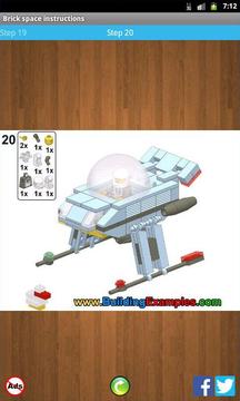 Lego space instructions游戏截图3