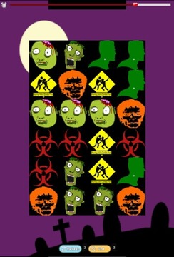 Zombie Matchup FREE游戏截图2