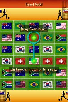 Puzzle Match World Cup Soccer游戏截图1