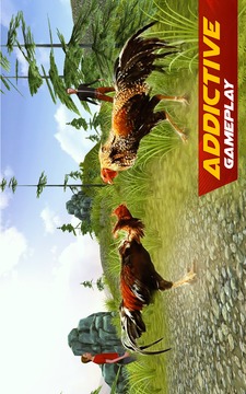 Rooster Wild Fighting : Farm Battle Run游戏截图2