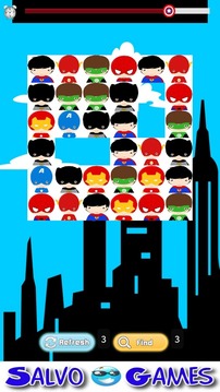 Superhero Kids Match!游戏截图3