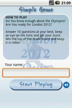 London 2012 Quiz游戏截图2