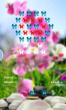 Butterfly Bubble Shooter游戏截图3