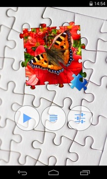 Butterflies Jigsaw Puzzle游戏截图1