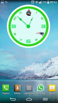 Patriots Clock Widgets游戏截图3