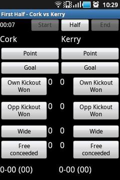 GAA Football Stats Recorder游戏截图1