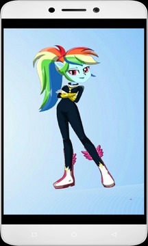 Dress Up Rainbow Dash MLPEGame游戏截图3