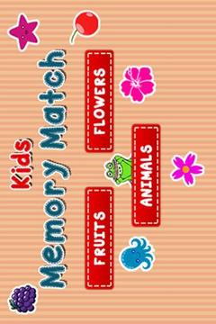 Kids Memory Match - Flip Card游戏截图1