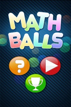 Math Balls. Number game游戏截图1