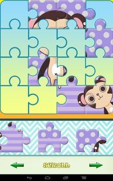 Cute Puzzle Zebra and Friends游戏截图4