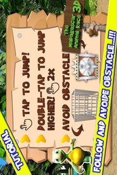The Madagascar Animal Race 3D游戏截图3