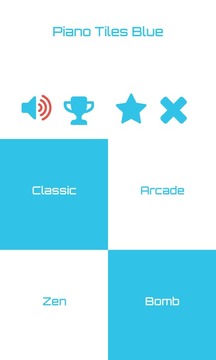Piano Tiles Blue游戏截图1