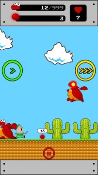 Pea Hero: Dragon Land游戏截图2