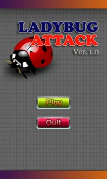 Ladybug Attack游戏截图1