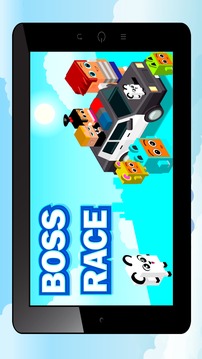 Boss Baby Blocky Race游戏截图1