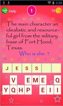 Trivia Games for Jessie Fans游戏截图1