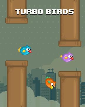 Turbo Birds: Fun Race游戏截图1