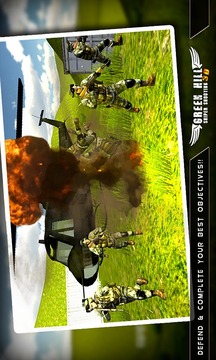 Green Hill Sniper Shooting 3D游戏截图3