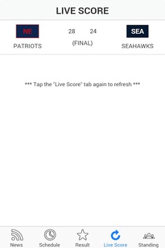 NFL 2014 Scores & Schedules游戏截图5