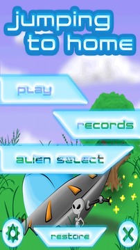 Jumping To Home - Alien Jumper游戏截图1