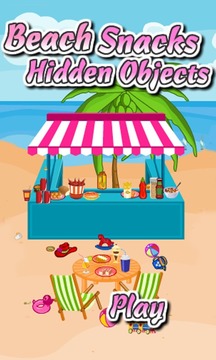 Hidden Objects Beach Snacks游戏截图1