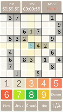 Sudoku GDX free游戏截图3