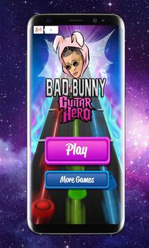 Bad Bunny Guitar Hero Music游戏截图4