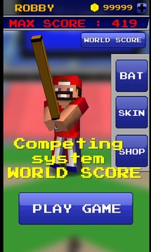 Pixel Homerun Baseball legend游戏截图2