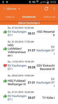 SV Kaufungen 07 Handball游戏截图3