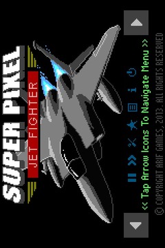 Super Pixel Jet Fighter游戏截图1