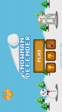 Snowman Defender游戏截图1