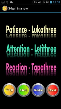3-ball in a row, matching game游戏截图2