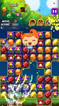 Crazy Jewel Dash游戏截图3