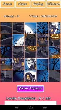 Halloween Photo Puzzle游戏截图5