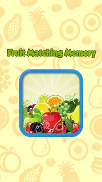 Fruit Matching Memory游戏截图1