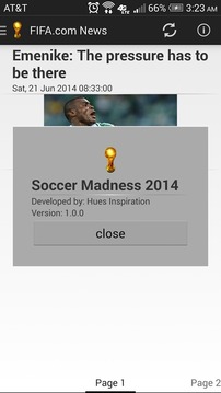 Soccer Madness 2014游戏截图5