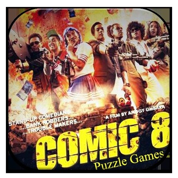 Comic 8 Fans Puzzle游戏截图1