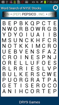 Wall Street Word Search NYSE游戏截图1